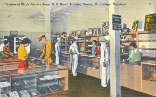 Postcard
              Bainbridge base