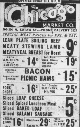 Chicago Food Market Baltimore