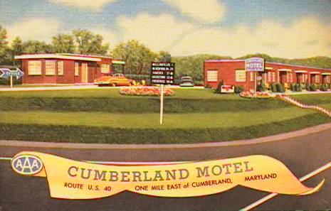Cumberland Motel Cumberland Maryland