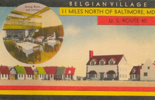 Belgian Village Bradshaw Maryland Rt 40