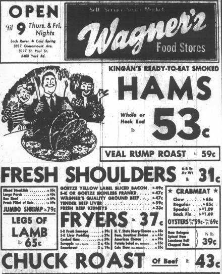 Wagners Food Market Baltimore